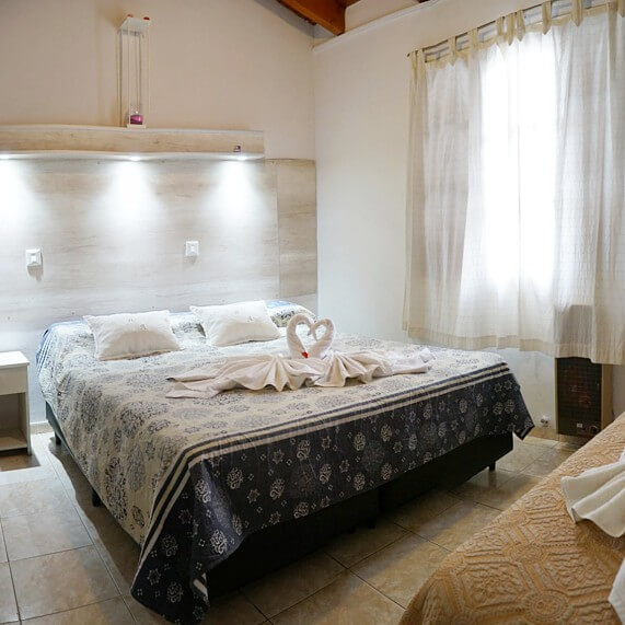 Habitación doble matrimonial Hotel Aranjuez